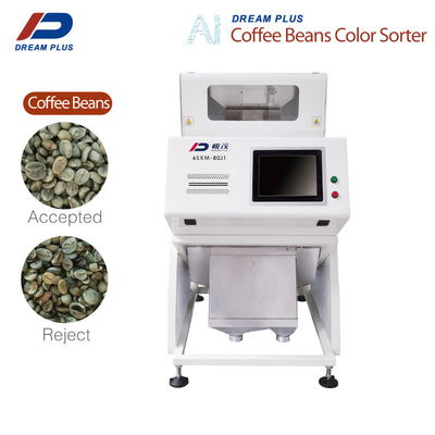 Hoge Sorterende Nauwkeurigheid Mini Color Sorter For Coffee Bean Rice 80 Kanalen