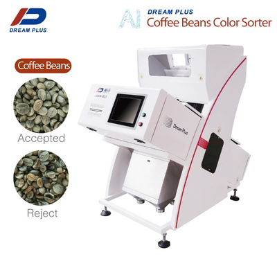Hoge Sorterende Nauwkeurigheid Mini Color Sorter For Coffee Bean Rice 80 Kanalen