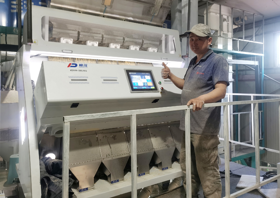 Hoge precisie 5400 pixels CCD rijst sorter 220V / 50HZ Variëteit Kw stroomvoorziening