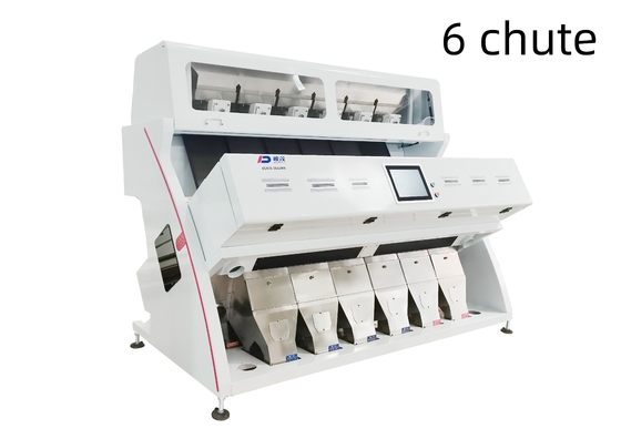 Automatische rijstkleursorteermachine 6 Chute 384 Channel