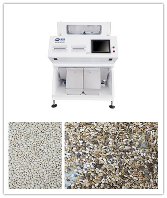 RGB CCD Landbouw Witte Bonen Kleur Sorter Machine 2 Chutes