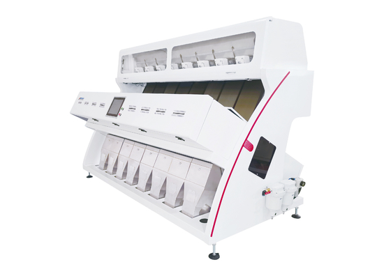 8 Camera van Bean Grain Color Sorter With CCD van de hellingenlandbouw de Witte