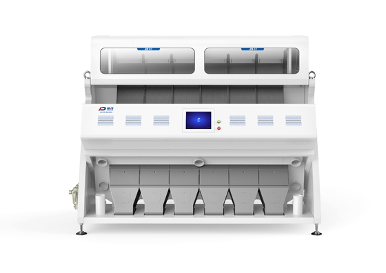 6SXM-384JM6 volledige Kleuren Optische Plastic Sorteermachine 0,5 - 0.8Mpa-Druk