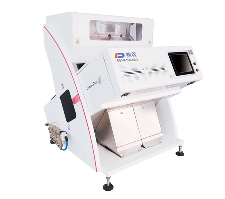 CCD rijstkleur sorteermachine RGB achtergrond 2 schachten AC220V / 50Hz