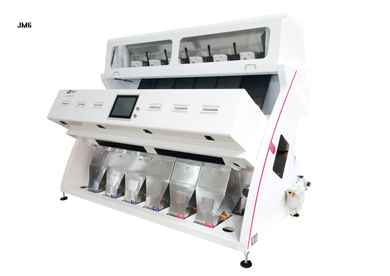 99.9% nauwkeurigheid 6 Schot Graan Kleur Selectie Machine voor grote capaciteit