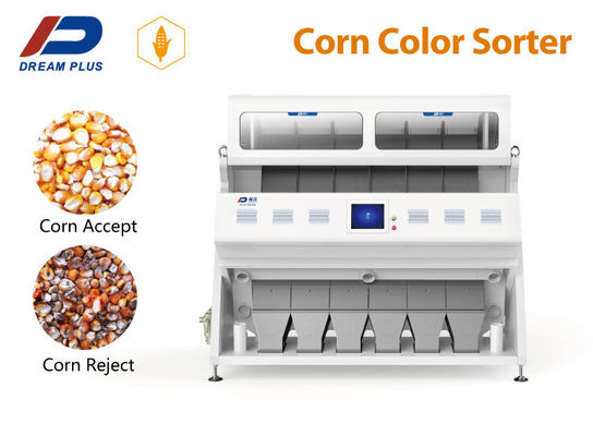 3.6kw van de de Sorteerdersmaïs van de graankleur Sorterende Machine 2-3 Ton Capacity