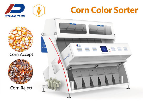 3.6kw van de de Sorteerdersmaïs van de graankleur Sorterende Machine 2-3 Ton Capacity