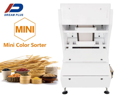 Mini Maize Wheat Color Sorter-Machine het Multifunctionele 1 Helling Sorteren