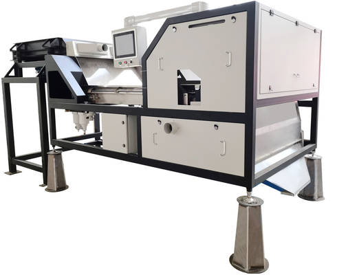 Mineralen, Ertsen, Kwartszand, de Sorteermachine 10t/h van de Hematietkleur
