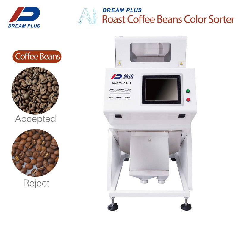 Industriële Mini Color Sorter For Coffee-Boon 64 Kanalen