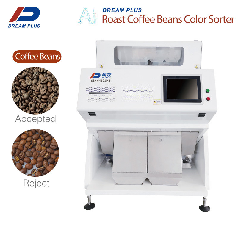 De industriële 2 Kanalen van Bean Color Sorter van de Hellingenkoffie RGB 160