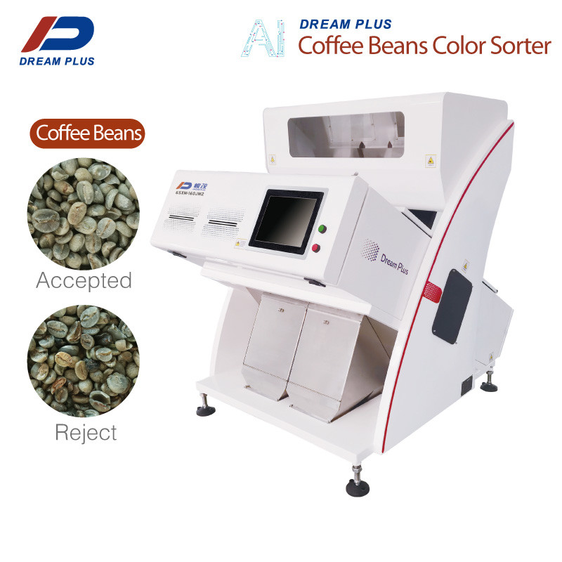 2 hellingenkoffie Bean Color Sorter 99,9% Nauwkeurigheid