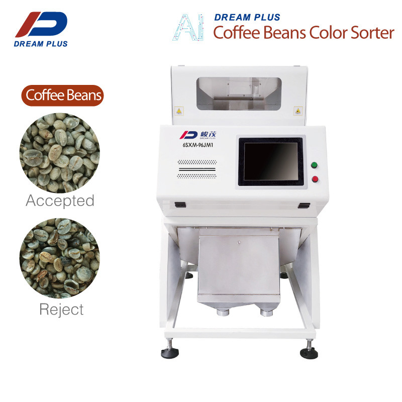 De Snelheid van Bean Color Sorter Machine High van de 96 Kanalenkoffie