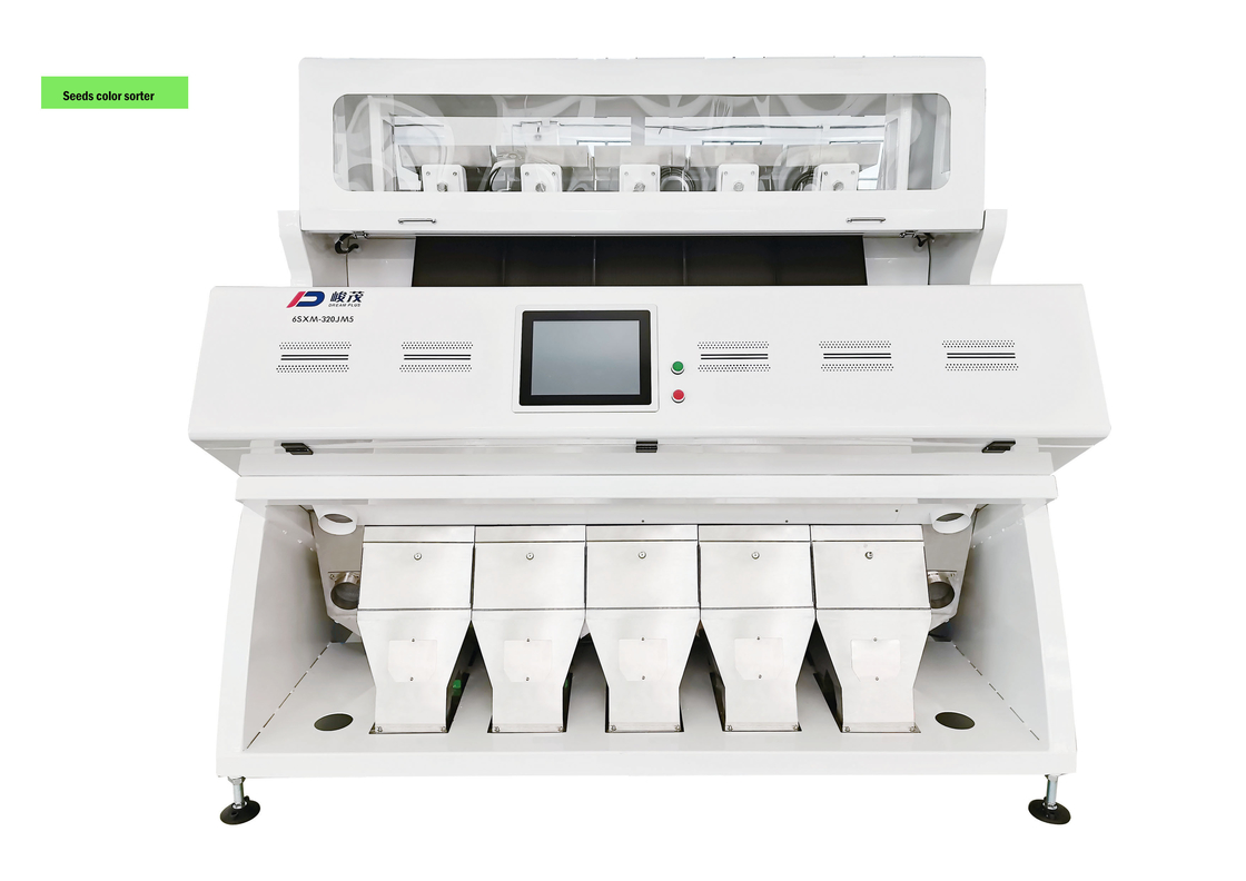 Zeer efficiënte zaadkleur sorteermachine met 1 jaar en sorteringscapaciteit 1,5 - 5 T/H