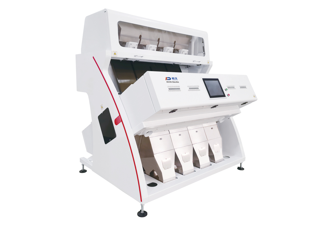 Landbouw CCD-kleurensorteermachine 4 stortkokers 256 kanalen