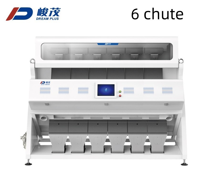 Automatische rijstkleursorteermachine 6 Chute 384 Channel