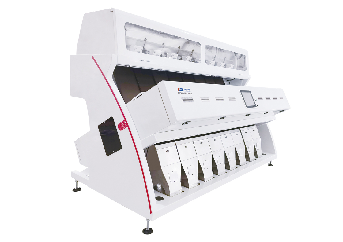 8 Camera van Bean Grain Color Sorter With CCD van de hellingenlandbouw de Witte