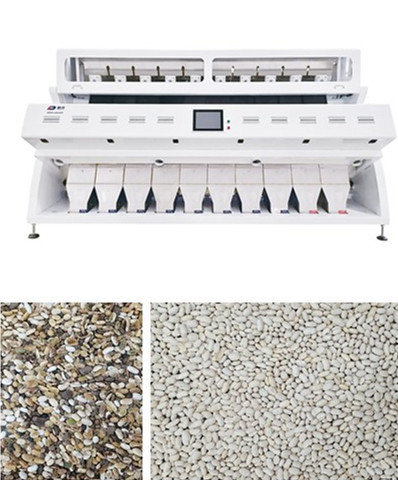10 hellingen Wit Bean Grain Color Sorter 5400 RGB Pixel