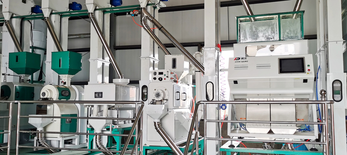 De rode Sorteermachine van de Rijstkleur met 160 Kanalen2t/h Capaciteit