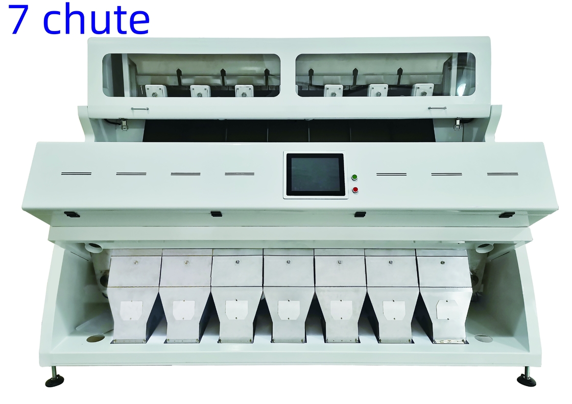 Soja- en koffiebonen Kleur sorteermachine 7 Schacht 448 kanalen