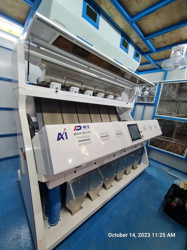 Windows 7 besturingssysteem Graan Color Sorter met 99,9% hoge nauwkeurigheid
