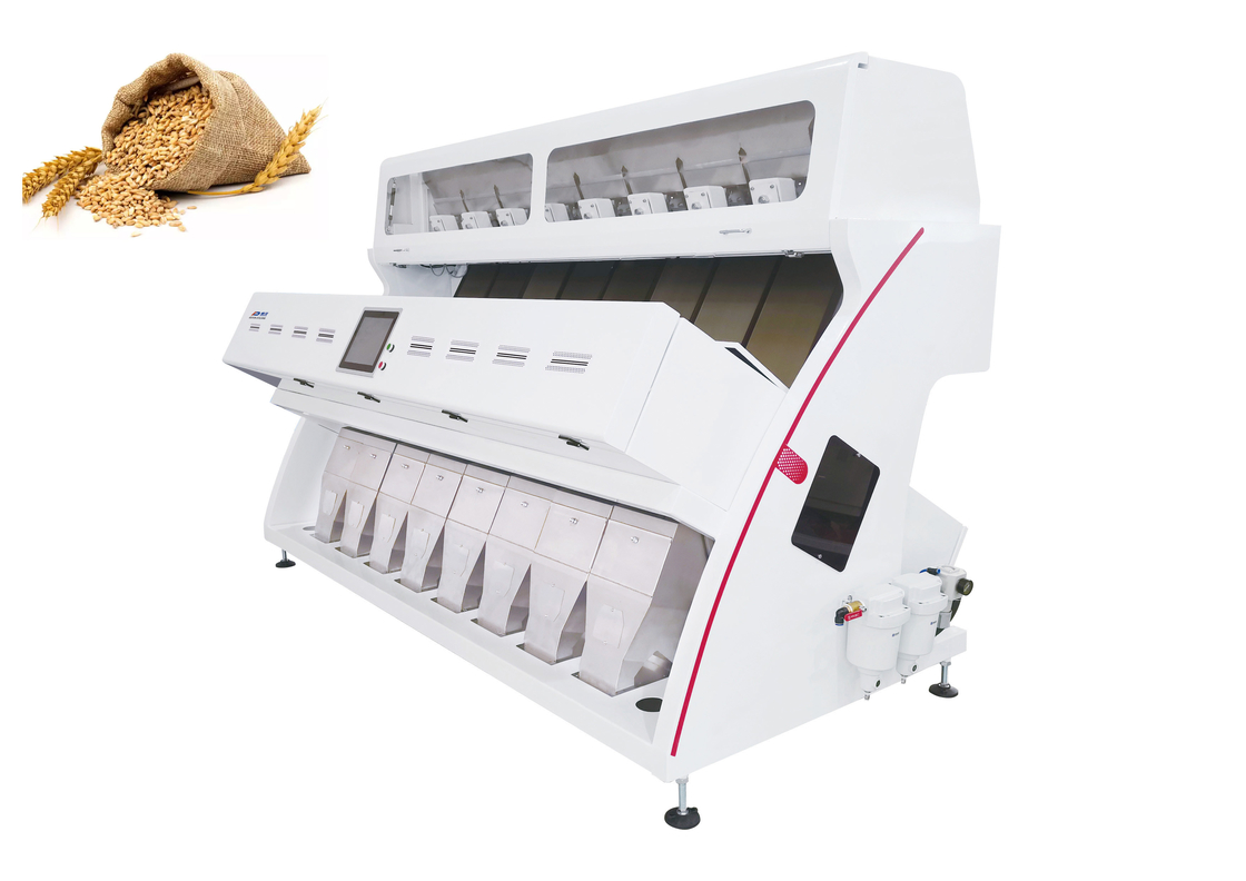 12-inch Flexem Humanized Display Tarwe Kleur Sorteren Machine met Automatisch Koel Reinigingssysteem