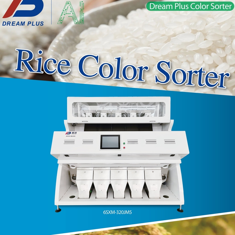 CCD RGB Camera Rijst Kleur Sorter Optische Graan Zaden Kleur Sorter Koffie Kleur Sorteren Machine