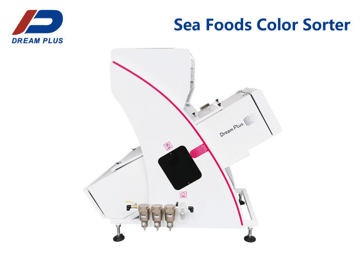 Het Sorterende Materiaal van Mini Ccd Color Sorter Shrimp voor Droge Garnalen